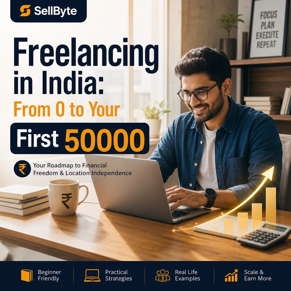 Freelancing in India: From ₹0 to Your First ₹50,000