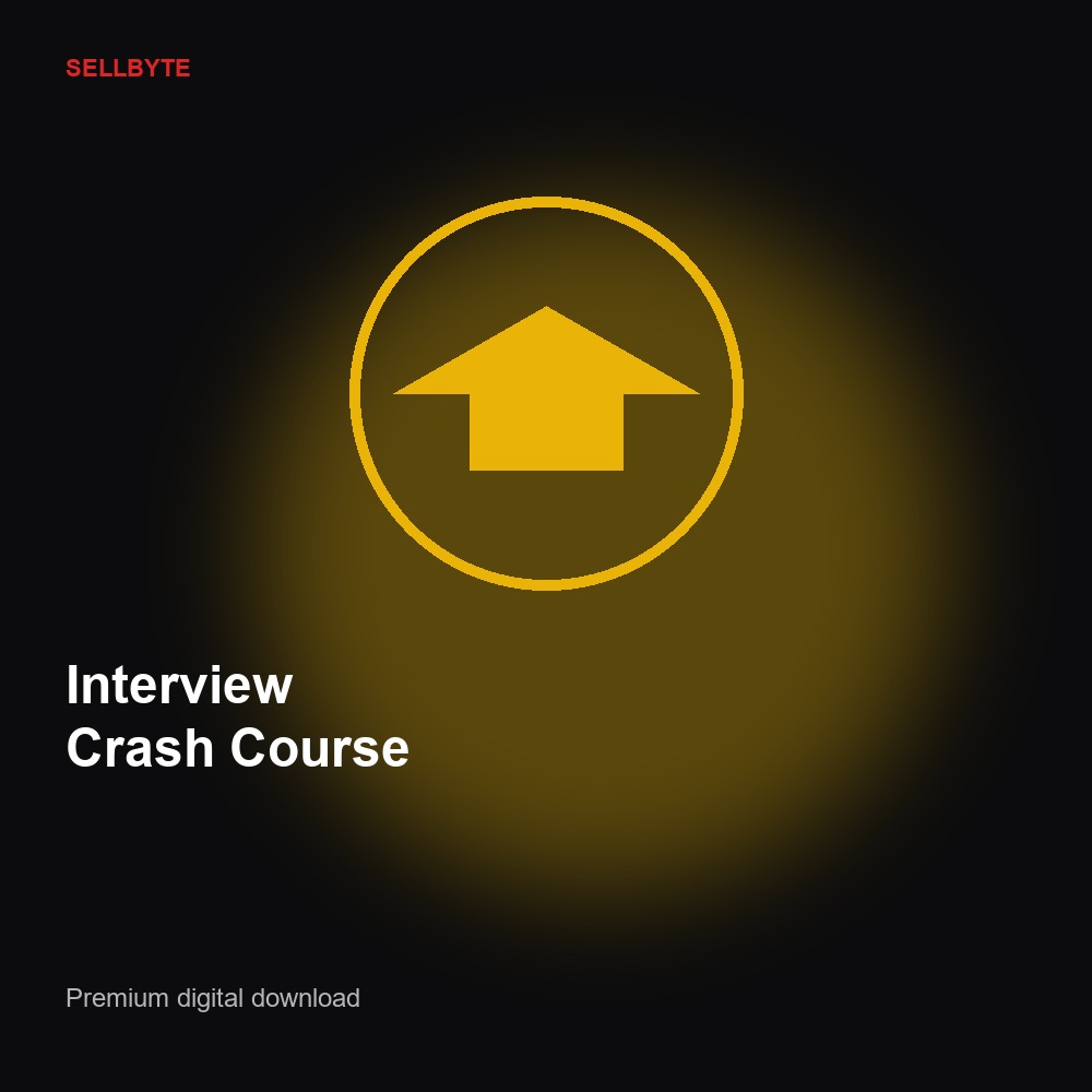 Job Interview Crash Course