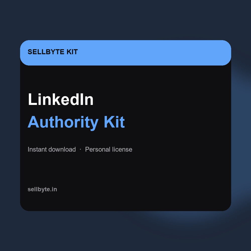 LinkedIn Authority Kit