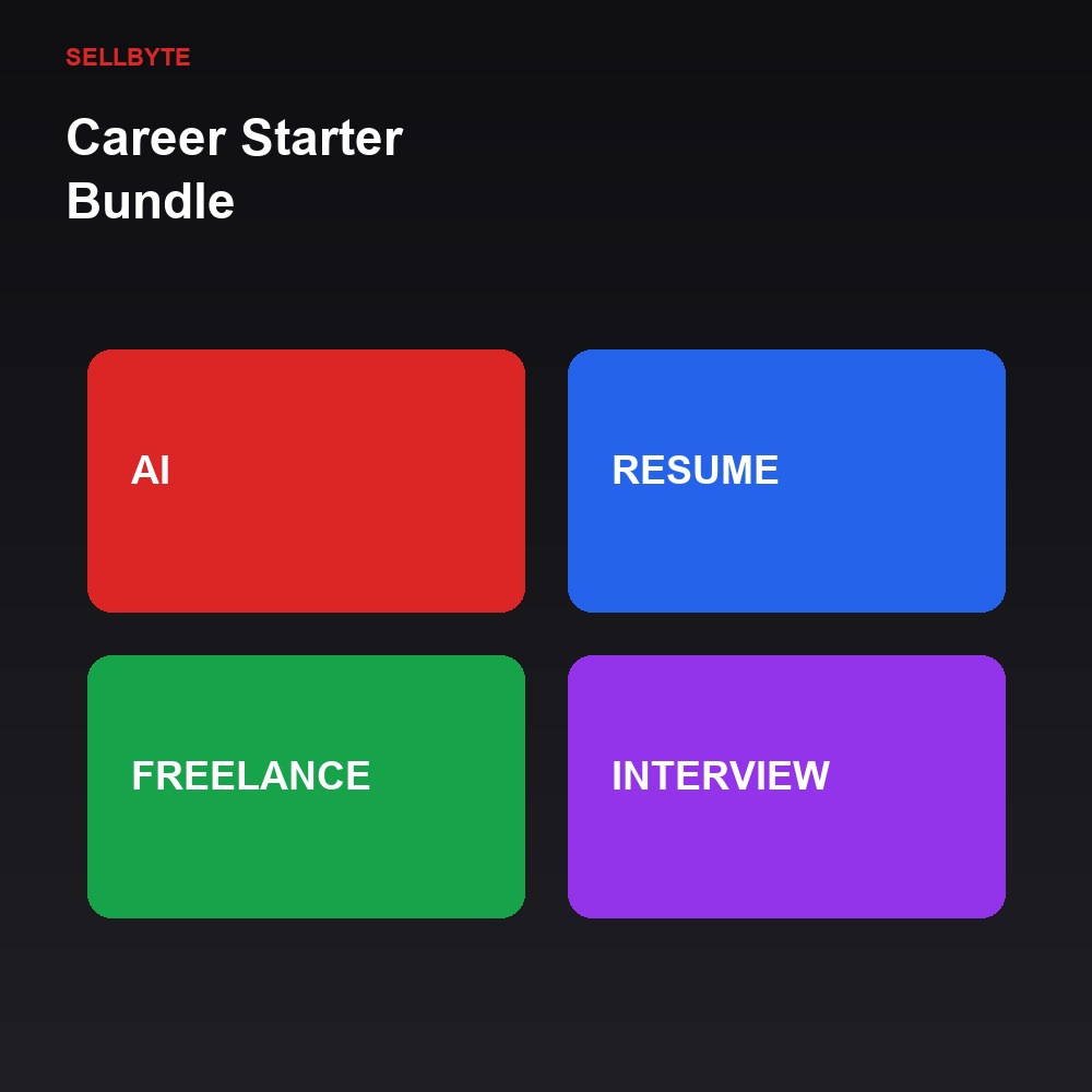SellByte Career Starter Bundle
